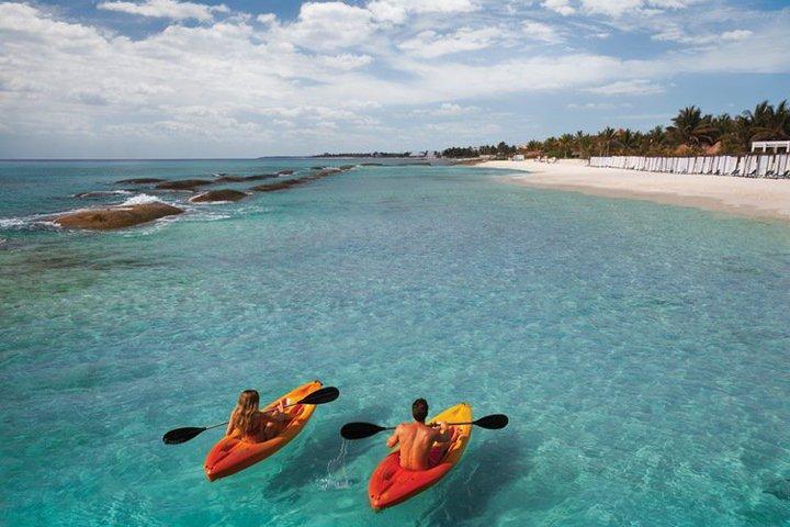 El Dorado Seaside Suites Catamaran, Cenote & More Inclusive (Adults Only) Xpu Ha Exterior photo